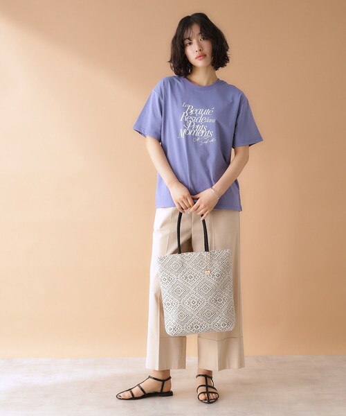 THE SHOP TK (ザ ショップ ティーケー )の「◆ラメ幾何柄トートバッグ(トートバッグ・レディース・ブラック系3/サックスブルー系3・00)」の15枚目の写真