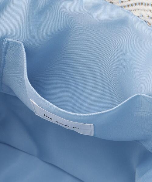 THE SHOP TK (ザ ショップ ティーケー )の「◆ラメ幾何柄トートバッグ(トートバッグ・レディース・ブラック系3/サックスブルー系3・00)」の7枚目の写真