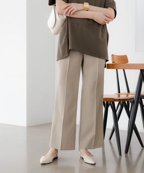 Elura(エルーラ)の「ヴィンテージツイルクロスパンツ<低身長サイズあり>/323301(その他パンツ・レディース・グレイッシュベージュ/アイボリー/チャコールグレー・FREE(S)/MEDIUM/LARGE)」の10枚目の写真