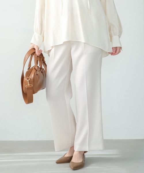 Elura(エルーラ)の「ヴィンテージツイルクロスパンツ<低身長サイズあり>/323301(その他パンツ・レディース・グレイッシュベージュ/アイボリー/チャコールグレー・FREE(S)/MEDIUM/LARGE)」の11枚目の写真