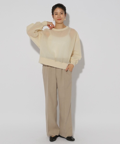 Elura(エルーラ)の「ヴィンテージツイルクロスパンツ<低身長サイズあり>/323301(その他パンツ・レディース・グレイッシュベージュ/アイボリー/チャコールグレー・FREE(S)/MEDIUM/LARGE)」の17枚目の写真