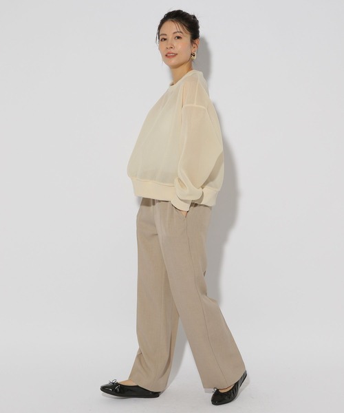 Elura(エルーラ)の「ヴィンテージツイルクロスパンツ<低身長サイズあり>/323301(その他パンツ・レディース・グレイッシュベージュ/アイボリー/チャコールグレー・FREE(S)/MEDIUM/LARGE)」の18枚目の写真