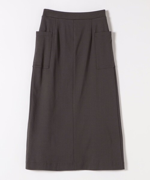 SHIPS any（シップス エニィ）の「SHIPS any:〈接触冷感/汗染み防止加工/洗濯機可能〉Iライン イージー スカート（スカート・レディース・ブラック/グレー系その他・ONE SIZE）」の19枚目の写真