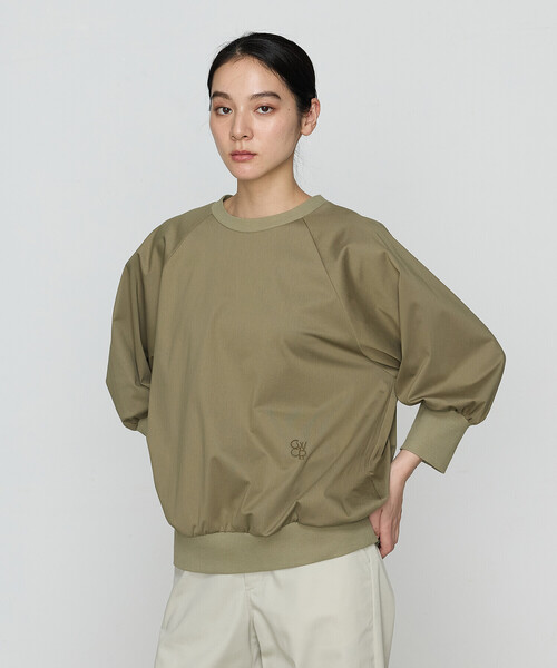 COMME CA（コムサ）の「トリコット プルオーバー（Tシャツ/カットソー・レディース・ホワイト/カーキ・FREE）」の9枚目の写真