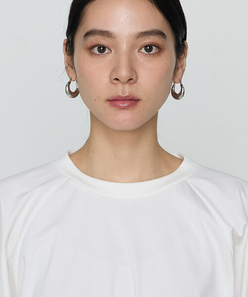 COMME CA（コムサ）の「トリコット プルオーバー（Tシャツ/カットソー・レディース・ホワイト/カーキ・FREE）」の13枚目の写真