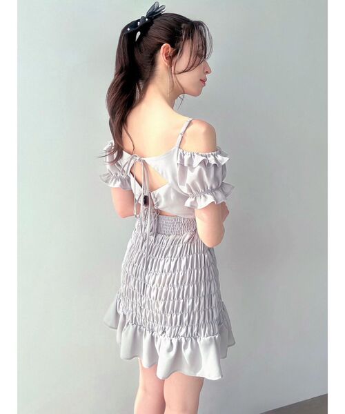 RESEXXY(リゼクシー)の「ポイントパールリボン(バレッタ/ヘアクリップ・レディース・ホワイト/ブラック・FREE)」の5枚目の写真