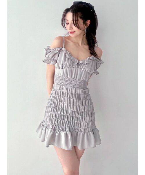 RESEXXY(リゼクシー)の「ポイントパールリボン(バレッタ/ヘアクリップ・レディース・ホワイト/ブラック・FREE)」の6枚目の写真