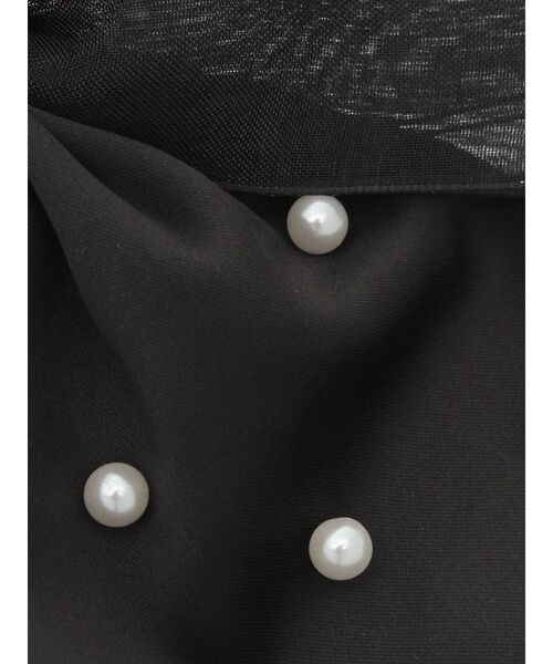 RESEXXY(リゼクシー)の「ポイントパールリボン(バレッタ/ヘアクリップ・レディース・ホワイト/ブラック・FREE)」の13枚目の写真