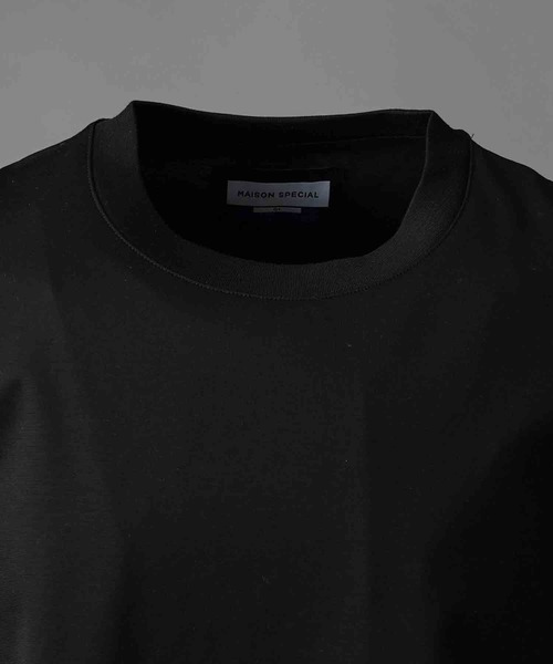 MAISON SPECIAL（メゾンスペシャル）の「《UNISEX》Smashing Light Punch Prime-Over Sleeveless T-Shirt/スマッシングライトパンチプライムオーバースリーブレスTシャツ【MAISON SPECIAL/メゾンスペシャル】（タンクトップ・メンズ・ブラック/チャコールグレー/ホワイト/レッド・0/1/2）」の9枚目の写真