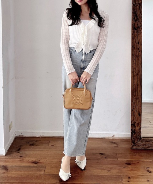 INGNI（イング）の「ボストンバッグ／A（ハンドバッグ・レディース・キャメル/ブラック・ONE SIZE）」の20枚目の写真