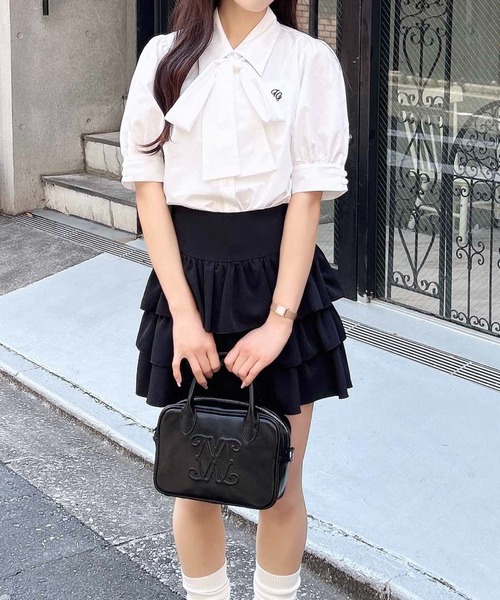 INGNI（イング）の「ボストンバッグ／A（ハンドバッグ・レディース・キャメル/ブラック・ONE SIZE）」の15枚目の写真