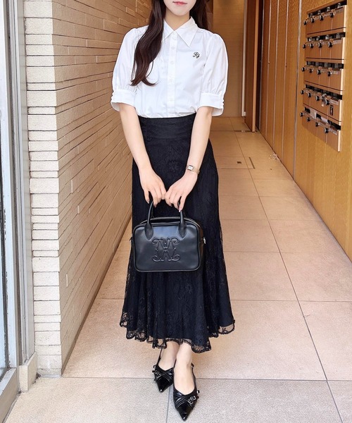 INGNI（イング）の「ボストンバッグ／A（ハンドバッグ・レディース・キャメル/ブラック・ONE SIZE）」の14枚目の写真