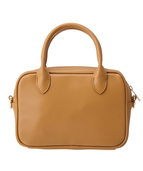 INGNI（イング）の「ボストンバッグ／A（ハンドバッグ・レディース・キャメル/ブラック・ONE SIZE）」の7枚目の写真