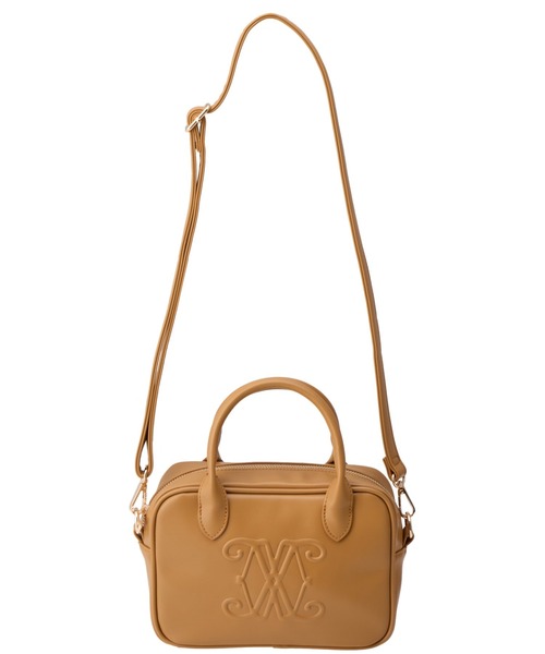 INGNI（イング）の「ボストンバッグ／A（ハンドバッグ・レディース・キャメル/ブラック・ONE SIZE）」の3枚目の写真