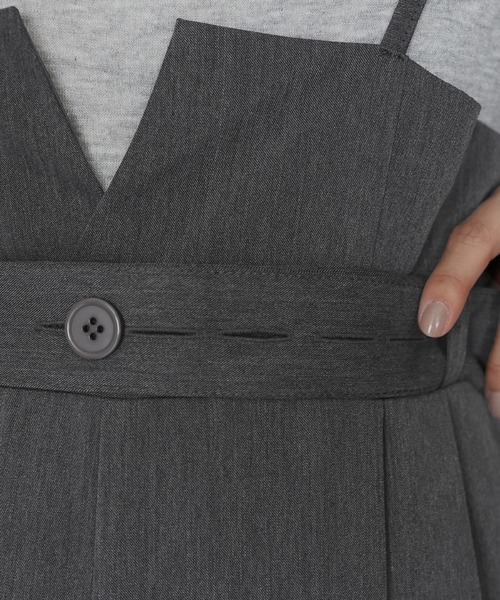 hellam（へラム）の「ベルト付きオールインワン（つなぎ/オールインワン・レディース・キャメル/ブラック/チャコール・FREE）」の16枚目の写真