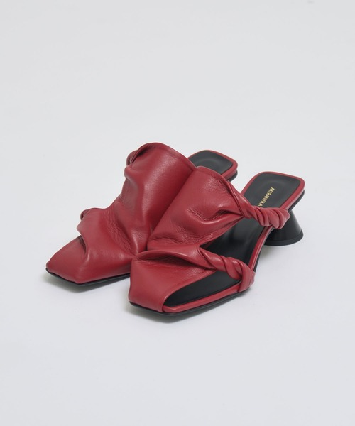 AKIRANAKA/アキラナカ】別注 Matai RED/レザーサンダル（サンダル