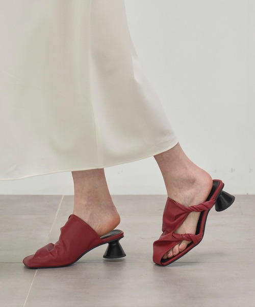 AKIRANAKA/アキラナカ】別注 Matai RED/レザーサンダル（サンダル