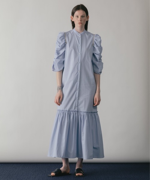 GATHERED SLEEVE DRESS 【公式通販】