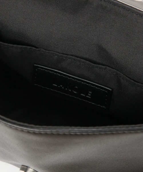 LAKOLE（ラコレ）の「フラップ横型ショルダーバッグ / 495422（ショルダーバッグ・メンズ・ブラック/ブラウン・FREE）」の9枚目の写真