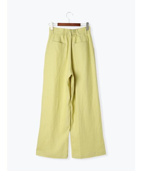 Te chichi(テチチ)の「レーヨンリネンワイドパンツ《2025summer catalog item》(その他パンツ・レディース・オフホワイト/ネイビー/グリーン/ピンク・F)」の11枚目の写真