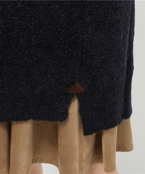 CIAOPANIC(チャオパニック)の「【Ciaopanic】 ブークレPUC/D(カーディガン/ボレロ・レディース・ブラック/ライトグレー/オフホワイト・FREE)」の10枚目の写真