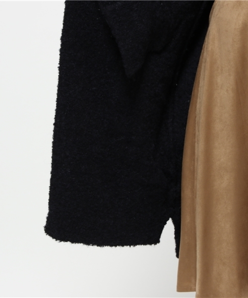 CIAOPANIC(チャオパニック)の「【Ciaopanic】 ブークレPUC/D(カーディガン/ボレロ・レディース・ブラック/ライトグレー/オフホワイト・FREE)」の11枚目の写真