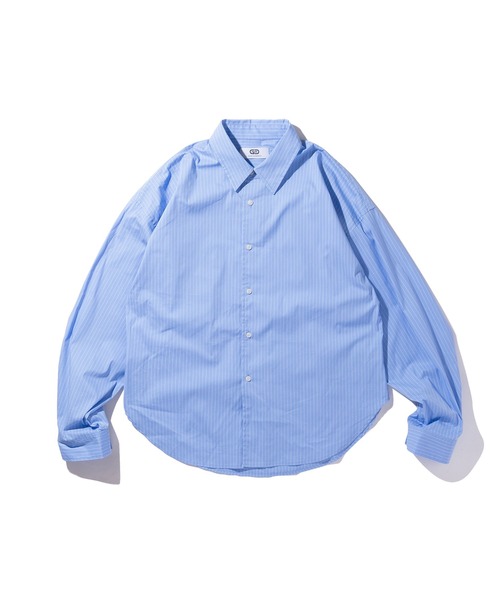 GOAT ESSENCE(ゴートエッセンス)の「LAYERED SHIRT(シャツ/ブラウス・メンズ・ブルー・2/3)」の6枚目の写真