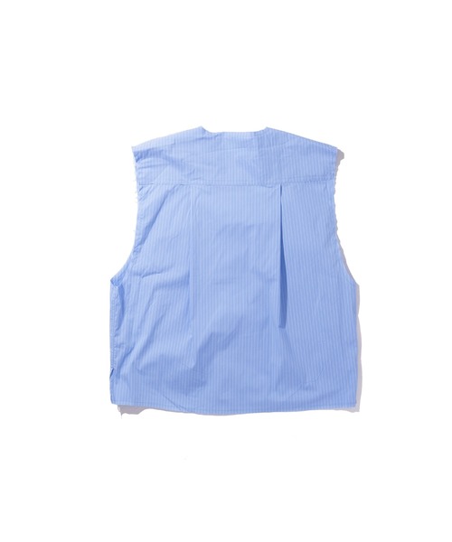 GOAT ESSENCE(ゴートエッセンス)の「LAYERED SHIRT(シャツ/ブラウス・メンズ・ブルー・2/3)」の9枚目の写真