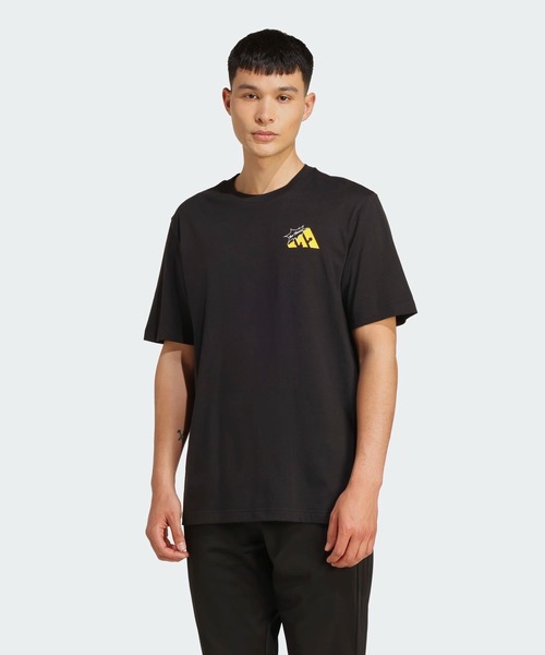 フード グリルチーズ グラフィックTシャツ/ アディダス adidas