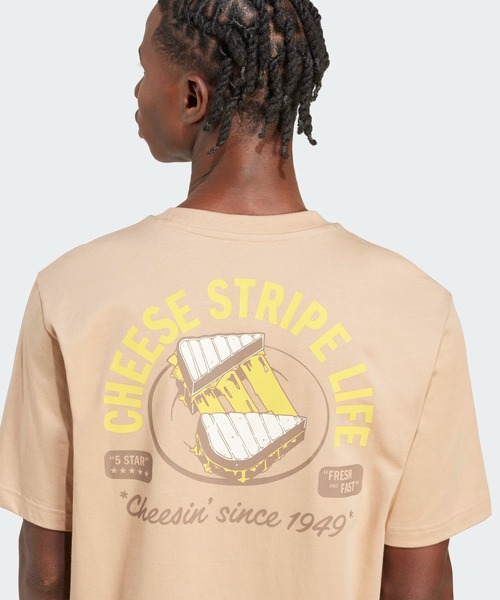 たってぃー フード グリルチーズ グラフィックTシャツ/ アディダス adidas