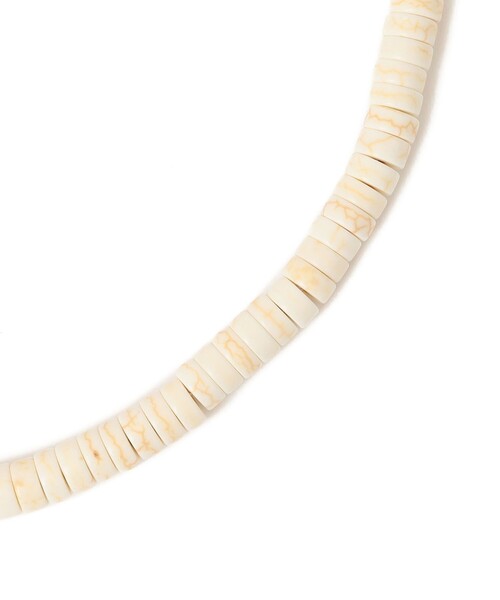 Helena(ヘレナ)の「HELENA:MIX MATERIAL NECKLACE(ネックレス・レディース・ホワイト/キャメル/グレー・ONE SIZE)」の7枚目の写真