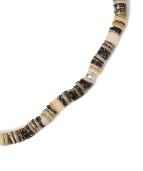 Helena(ヘレナ)の「HELENA:MIX MATERIAL NECKLACE(ネックレス・レディース・ホワイト/キャメル/グレー・ONE SIZE)」の8枚目の写真