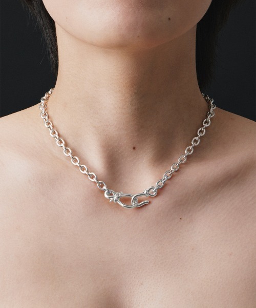 Fauvirame（フォーヴィレイム）の「Fern Chain Necklace（ネックレス・レディース・シルバー・SMALL）」の4枚目の写真