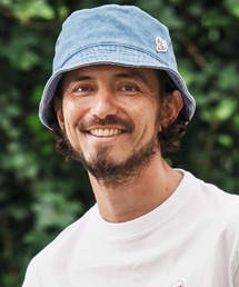 1minute 1second（ワンミニットワンセカンド）の「mko12956-denim bucket hat with heart patch バケットハット（ハット）」