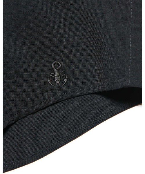 SOPHNET.(ソフネット)の「HIGH-TWIST POPLIN RELAX-FIT S/S SHIRT(シャツ/ブラウス・メンズ・チャコールグレー/ホワイト/ブラック/ライトグリーン・1/2/4/3/5)」の7枚目の写真