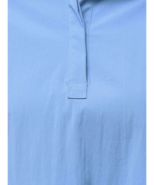 ELENDEEK（エレンディーク）の「ビッグカラースキッパーシャツ（シャツ/ブラウス・レディース・ネイビー/ラベンダー/オフホワイト/ブルー・FREE）」の19枚目の写真