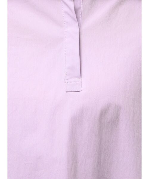 ELENDEEK（エレンディーク）の「ビッグカラースキッパーシャツ（シャツ/ブラウス・レディース・ネイビー/ラベンダー/オフホワイト/ブルー・FREE）」の21枚目の写真