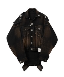 Maison MIHARA YASUHIRO（メゾンミハラヤスヒロ）の「Reverse-Back Denim Jacket（ブルゾン）」