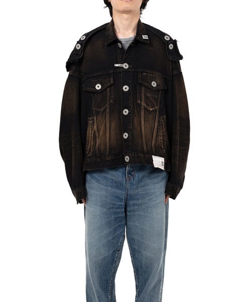 Maison MIHARA YASUHIRO(メゾンミハラヤスヒロ)の「Reverse-Back Denim Jacket(ブルゾン・メンズ・ブラック・44/46)」の17枚目の写真