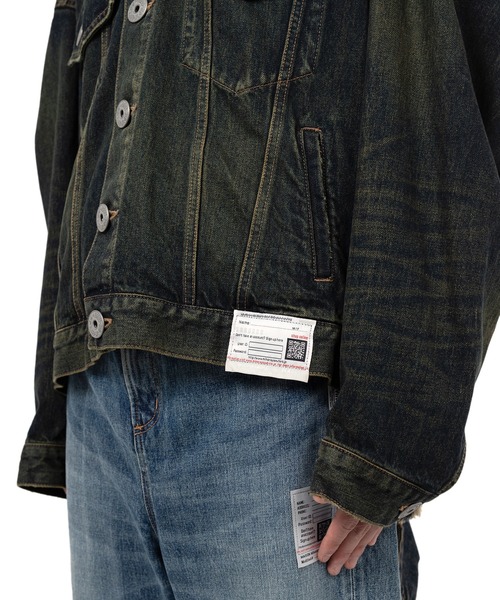 Maison MIHARA YASUHIRO(メゾンミハラヤスヒロ)の「Reverse-Back Denim Jacket(ブルゾン・メンズ・ブラック・44/46)」の16枚目の写真