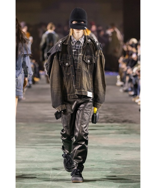 Maison MIHARA YASUHIRO(メゾンミハラヤスヒロ)の「Reverse-Back Denim Jacket(ブルゾン・メンズ・ブラック・44/46)」の5枚目の写真
