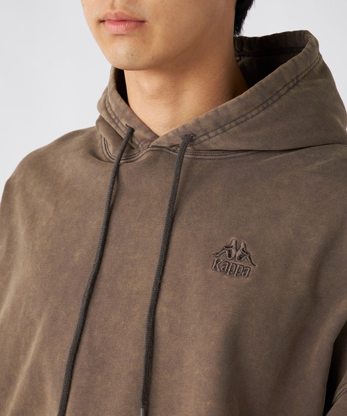 Kappa(カッパ)の「裏毛パーカー(パーカー・メンズ・チャコールグレー/ブルー・X-LARGE/LARGE/MEDIUM)」の6枚目の写真