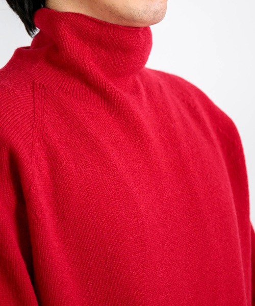 [RINEN] 2/15ウール天竺編み タートルネックセーター
