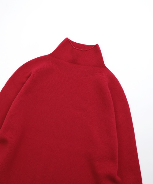 [RINEN] 2/15ウール天竺編み タートルネックセーター