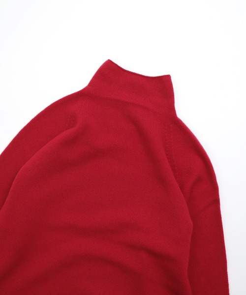 [RINEN] 2/15ウール天竺編み タートルネックセーター