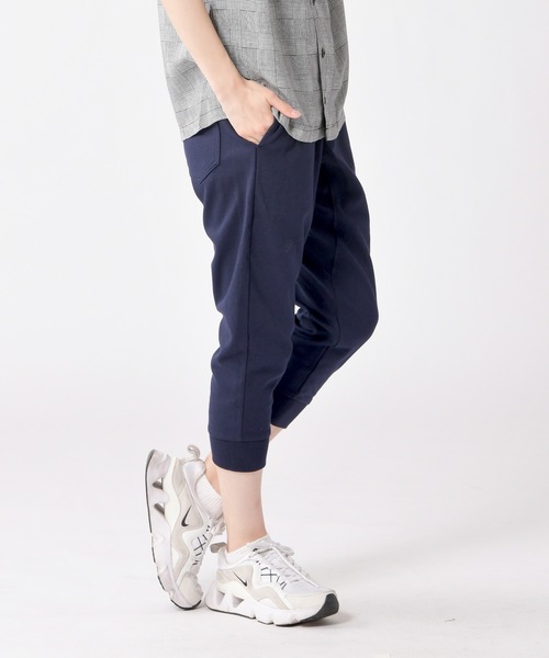 Relation(リレーション)の「TCポンチクロップドパンツ(その他パンツ・メンズ・ブラック/カーキ/チャコールグレー/杢グレー/ネイビー・SMALL/MEDIUM/LARGE/X-LARGE)」の14枚目の写真