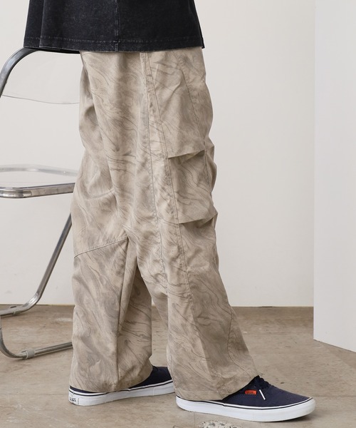 ROOPTOKYO(ループトウキョウ)の「マーブル柄パンツ メンズ 秋物 秋服 2026年秋冬(その他パンツ・メンズ・グレー/ブラック・L/M)」の17枚目の写真