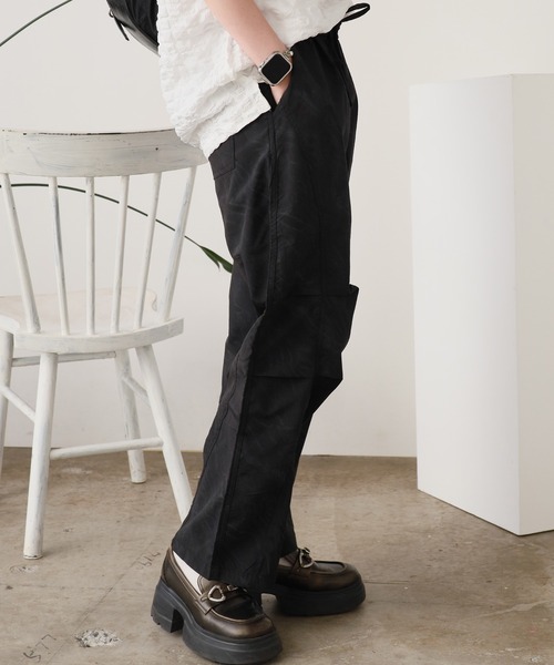 ROOPTOKYO(ループトウキョウ)の「マーブル柄パンツ メンズ 秋物 秋服 2026年秋冬(その他パンツ・メンズ・グレー/ブラック・L/M)」の12枚目の写真