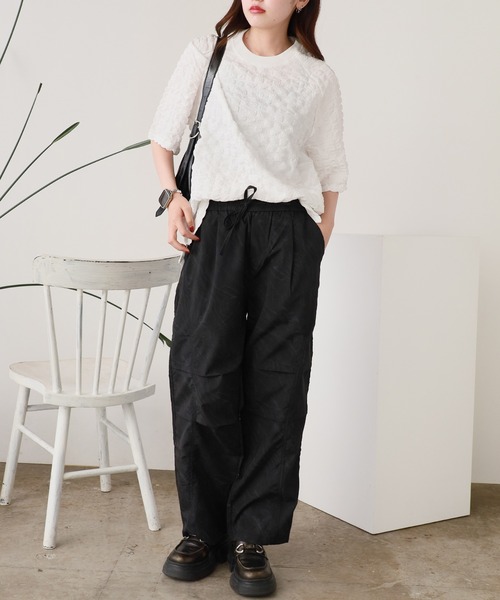 ROOPTOKYO(ループトウキョウ)の「マーブル柄パンツ メンズ 秋物 秋服 2026年秋冬(その他パンツ・メンズ・グレー/ブラック・L/M)」の15枚目の写真