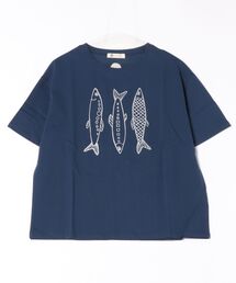 tシャツ (BD)「BARNDOOR」フロント 刺繍 ドルマンスリーブ Tシャツ レディース BARNDOOR｜バーンドアのTシャツ/カットソー通販 - ZOZOTOWN